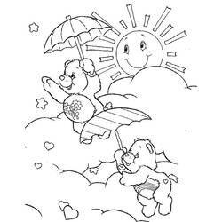 Coloriage Bisounours / Calinours (Dessins animés et séries animées) #37262 à imprimer et colorier