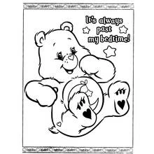 Dessin à colorier: Bisounours / Calinours (Dessins animés et séries animées) #37315 - Coloriages à Imprimer Gratuits