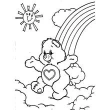Dessin à colorier: Bisounours / Calinours (Dessins animés et séries animées) #37339 - Coloriages à Imprimer Gratuits