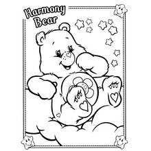 Dessin à colorier: Bisounours / Calinours (Dessins animés et séries animées) #37407 - Coloriages à Imprimer Gratuits
