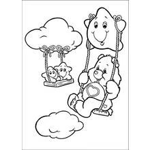 Dessin à colorier: Bisounours / Calinours (Dessins animés et séries animées) #37558 - Coloriages à Imprimer Gratuits