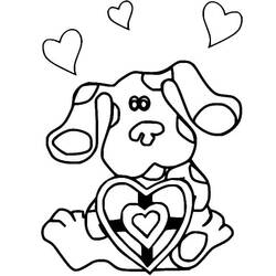 Dessin à colorier: Blue’s Clues (Dessins animés et séries animées) #207901 - Coloriages à Imprimer Gratuits