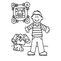 Dessin à colorier: Blue’s Clues (Dessins animés et séries animées) #207908 - Coloriages à Imprimer Gratuits