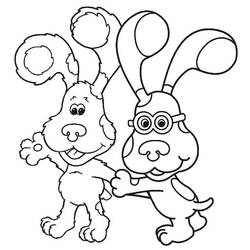 Dessin à colorier: Blue’s Clues (Dessins animés et séries animées) #207909 - Coloriages à Imprimer Gratuits