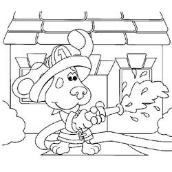 Dessin à colorier: Blue’s Clues (Dessins animés et séries animées) #207913 - Coloriages à Imprimer Gratuits
