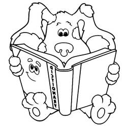 Dessins à colorier: Blue’s Clues - Coloriages à Imprimer Gratuits