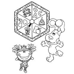 Dessin à colorier: Blue’s Clues (Dessins animés et séries animées) #207919 - Coloriages à Imprimer Gratuits