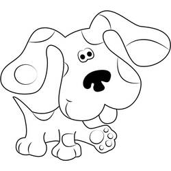 Dessin à colorier: Blue’s Clues (Dessins animés et séries animées) #207920 - Coloriages à Imprimer Gratuits