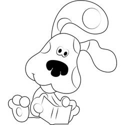 Dessin à colorier: Blue’s Clues (Dessins animés et séries animées) #207921 - Coloriages à Imprimer Gratuits