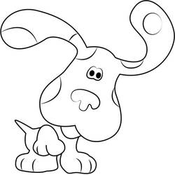 Dessin à colorier: Blue’s Clues (Dessins animés et séries animées) #207922 - Coloriages à Imprimer Gratuits
