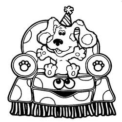Dessin à colorier: Blue’s Clues (Dessins animés et séries animées) #207926 - Coloriages à Imprimer Gratuits