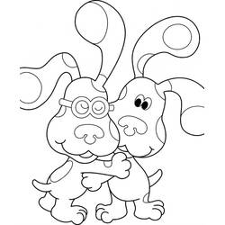 Dessin à colorier: Blue’s Clues (Dessins animés et séries animées) #207930 - Coloriages à Imprimer Gratuits