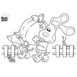 Dessin à colorier: Blue’s Clues (Dessins animés et séries animées) #207931 - Coloriages à Imprimer Gratuits
