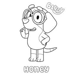 Dessin à colorier: Bluey (Dessins animés et séries animées) #179286 - Coloriages à Imprimer Gratuits