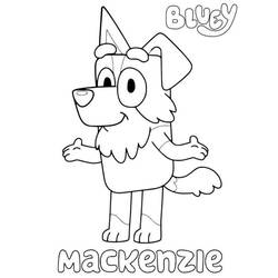 Dessin à colorier: Bluey (Dessins animés et séries animées) #179289 - Coloriages à Imprimer Gratuits