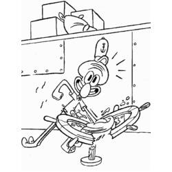 Coloriage Bob l'Éponge (Dessins animés et séries animées) #33411 à imprimer et colorier
