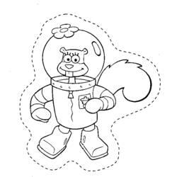 Coloriage imprimable Bob l'Éponge (Dessins animés et séries animées) #33466 à colorier gratuitement