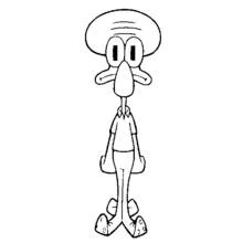Dessin à colorier: Bob l'Éponge (Dessins animés et séries animées) #33504 - Coloriages à Imprimer Gratuits