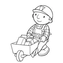 Dessin Bob le Bricoleur (Dessins animés et séries animées) #33077 à colorier pour petits et grands