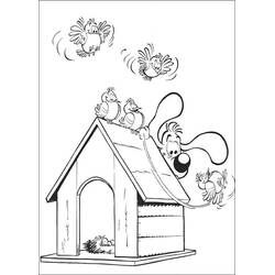 Coloriage gratuit Boule et Bill (Dessins animés et séries animées) #183503 à colorier aux crayons