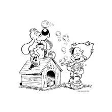 Dessin à colorier: Boule et Bill (Dessins animés et séries animées) #25341 - Coloriages à Imprimer Gratuits