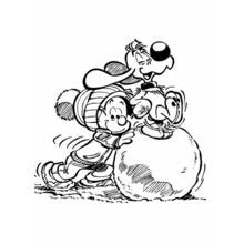 Dessin à colorier: Boule et Bill (Dessins animés et séries animées) #25356 - Coloriages à Imprimer Gratuits