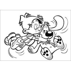 Dessin à colorier: Boule et Bill (Dessins animés et séries animées) #25361 - Coloriages à Imprimer Gratuits