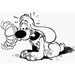 Illustration au trait Boule et Bill (Dessins animés et séries animées) #25373 prête à colorier