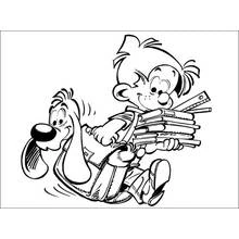 Dessin à colorier: Boule et Bill (Dessins animés et séries animées) #25403 - Coloriages à Imprimer Gratuits