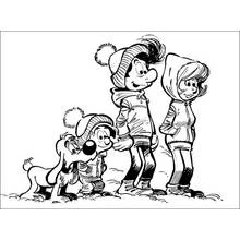 Dessin à colorier: Boule et Bill (Dessins animés et séries animées) #25415 - Coloriages à Imprimer Gratuits