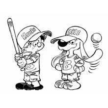 Dessin à colorier: Boule et Bill (Dessins animés et séries animées) #25430 - Coloriages à Imprimer Gratuits