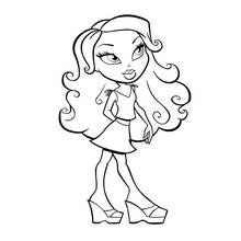 Dessin à colorier: Bratz (Dessins animés et séries animées) #32367 - Coloriages à Imprimer Gratuits