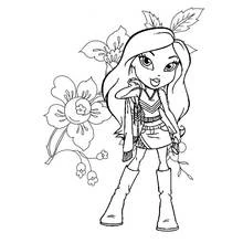Dessin à colorier: Bratz (Dessins animés et séries animées) #32388 - Coloriages à Imprimer Gratuits