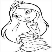 Dessin à colorier: Bratz (Dessins animés et séries animées) #32394 - Coloriages à Imprimer Gratuits