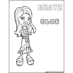 Coloriage à imprimer Bratz (Dessins animés et séries animées) #32511 pour enfants et adultes