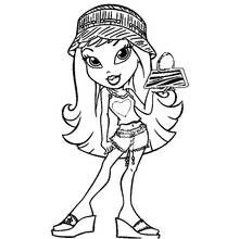 Dessin à colorier: Bratz (Dessins animés et séries animées) #32607 - Coloriages à Imprimer Gratuits