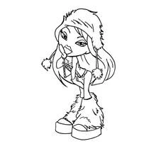 Dessin à colorier: Bratz (Dessins animés et séries animées) #32615 - Coloriages à Imprimer Gratuits
