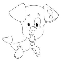 Dessin à colorier: Bubulle Guppies (Dessins animés et séries animées) #199340 - Coloriages à Imprimer Gratuits