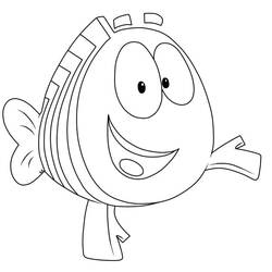 Dessins à colorier: Bubulle Guppies - Coloriages à Imprimer Gratuits