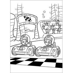 Dessin à colorier: Bubulle Guppies (Dessins animés et séries animées) #199353 - Coloriages à Imprimer Gratuits
