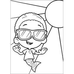 Dessin à colorier: Bubulle Guppies (Dessins animés et séries animées) #199354 - Coloriages à Imprimer Gratuits