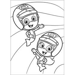 Dessin à colorier: Bubulle Guppies (Dessins animés et séries animées) #199359 - Coloriages à Imprimer Gratuits