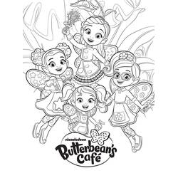 Dessin à colorier: Butter Beans Cafe Enchante (Dessins animés et séries animées) #200958 - Coloriages à Imprimer Gratuits