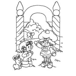 Dessin à colorier: Charlotte aux fraises / Fraisinette (Dessins animés et séries animées) #35522 - Coloriages à Imprimer Gratuits