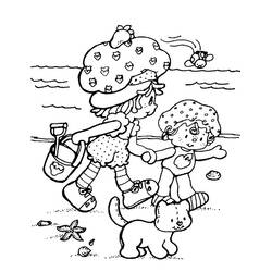 Dessin à colorier: Charlotte aux fraises / Fraisinette (Dessins animés et séries animées) #35533 - Coloriages à Imprimer Gratuits