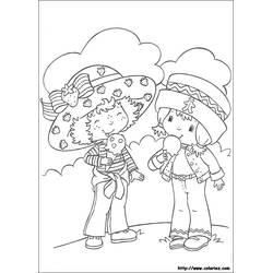 Dessin à colorier: Charlotte aux fraises / Fraisinette (Dessins animés et séries animées) #35556 - Coloriages à Imprimer Gratuits