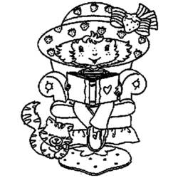 Dessin à colorier: Charlotte aux fraises / Fraisinette (Dessins animés et séries animées) #35557 - Coloriages à Imprimer Gratuits