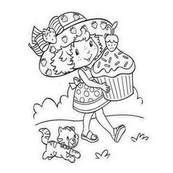 Dessin à colorier: Charlotte aux fraises / Fraisinette (Dessins animés et séries animées) #35569 - Coloriages à Imprimer Gratuits