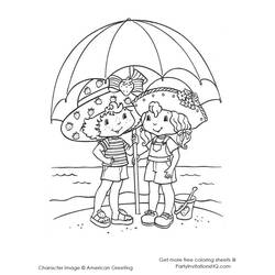 Dessin à colorier: Charlotte aux fraises / Fraisinette (Dessins animés et séries animées) #35588 - Coloriages à Imprimer Gratuits