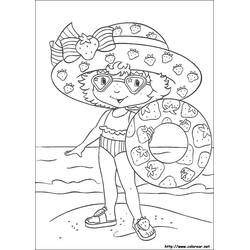 Dessin à colorier: Charlotte aux fraises / Fraisinette (Dessins animés et séries animées) #35592 - Coloriages à Imprimer Gratuits